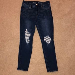 Dark wash jeans